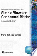 Simple views on condensed matter /