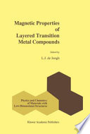 Magnetic properties of layered transition metal compounds /