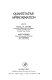 Quantitative approximation : proceedings of a Symposium on Quantitative Approximation held in Bonn, West Germany, August 20-24, 1979 /