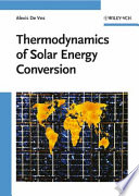 Thermodynamics of solar energy conversion /