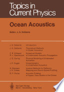 Ocean Acoustics [E-Book] /