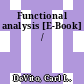 Functional analysis [E-Book] /