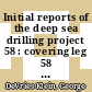 Initial reports of the deep sea drilling project 58 : covering leg 58 of the cruises of the Drilling Vessel Glomar Challenger Yokohama, Japan to Okinawa, Japan, December 1977 - January 1978 /