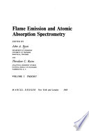 Flame emission and atomic absorption spectrometry. 2. Components and techniques /