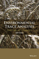 Environmental trace analysis : techniques and applications /