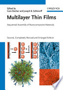 Multilayer thin films : sequential assembly of nanocomposite materials . 1 /