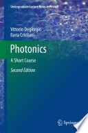 Photonics [E-Book] : A Short Course /