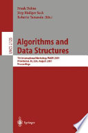Algorithms and Data Structures [E-Book] : 5th International Workshop, WADS '97, Halifax, Nova Scotia, Canada, August 6-8, 1997. Proceedings /