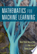 Mathematics for machine learning /