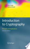 Introduction to Cryptography [E-Book] : Principles and Applications /