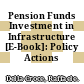 Pension Funds Investment in Infrastructure [E-Book]: Policy Actions /
