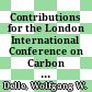 Contributions for the London International Conference on Carbon and Graphite. 5 : papers to be read at the conference in Imperial College, London, 18-22 September 1978 /