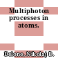 Multiphoton processes in atoms.