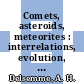 Comets, asteroids, meteorites : interrelations, evolution, and origins /