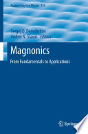 Magnonics [E-Book] : From Fundamentals to Applications /
