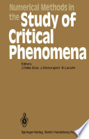 Numerical Methods in the Study of Critical Phenomena [E-Book] : Proceedings of a Colloquium, Carry-le-Rouet, France, June 2–4, 1980 /