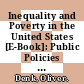 Inequality and Poverty in the United States [E-Book]: Public Policies for Inclusive Growth /