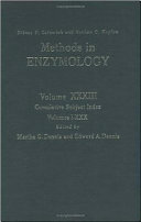 Methods in enzymology. 33. Cumulative subject index volumes 1 - 30.