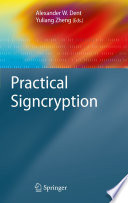 Practical Signcryption [E-Book] /