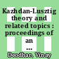 Kazhdan-Lusztig theory and related topics : proceedings of an AMS Special Session held May 19-20, 1989 at the University of Chicago, Lake Shore Campus, Chicago, Illinois [E-Book] /
