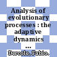 Analysis of evolutionary processes : the adaptive dynamics approach and its applications [E-Book] /