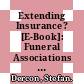Extending Insurance? [E-Book]: Funeral Associations in Ethiopia and Tanzania /