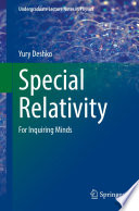 Special Relativity [E-Book] : For Inquiring Minds /