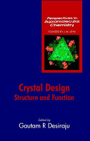 Crystal design : structure and function /