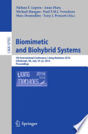 Biomimetic and Biohybrid Systems [E-Book] : 5th International Conference, Living Machines 2016, Edinburgh, UK, July 19-22, 2016. Proceedings /