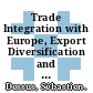 Trade Integration with Europe, Export Diversification and Economic Growth in Egypt [E-Book] /