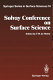 Solvay conference on surface science: invited lectures and discussions : solvay conference. 0019 : Austin, TX, 14.12.87-18.12.87