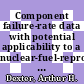 Component failure-rate data with potential applicability to a nuclear-fuel-reprocessing plant : [E-Book]