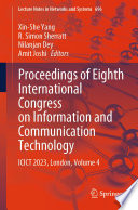 Proceedings of Eighth International Congress on Information and Communication Technology [E-Book] : ICICT 2023, London, Volume 4 /