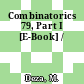Combinatorics 79, Part I [E-Book] /