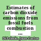 Estimates of carbon dioxide emissions from fossil fuels combustion in the main sectors of selected countries 1971 - 1990 [E-Book] /