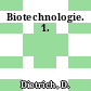Biotechnologie. 1.