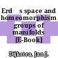 Erdős space and homeomorphism groups of manifolds [E-Book] /
