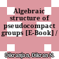 Algebraic structure of pseudocompact groups [E-Book] /