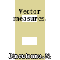 Vector measures.