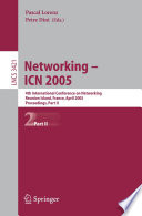 Networking - ICN 2005 [E-Book] : 4th International Conference on Networking, Reunion Island, France, April 17-21, 2005, Proceedings, Part II /