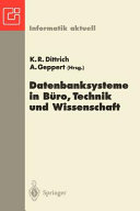 Datenbanksysteme in Büro, Technik und Wissenschaft : BTW 1997 : GI Fachtagung, Ulm, 05.03.97-07.03.97 /