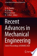 Recent Advances in Mechanical Engineering [E-Book] : Select Proceedings of ICRAME 2020 /