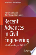 Recent Advances in Civil Engineering [E-Book] : Select Proceedings of ICSTE 2023 /