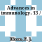 Advances in immunology. 13 /