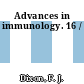 Advances in immunology. 16 /