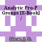Analytic Pro-P Groups [E-Book] /