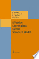 Effective Lagrangians for the Standard Model [E-Book] /