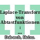 Laplace-Transformation von Abtastfunktionen : Einführung und Lösung von Differenzengleichungen /