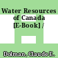 Water Resources of Canada [E-Book] /
