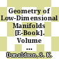 Geometry of Low-Dimensional Manifolds [E-Book]. Volume 1 /
